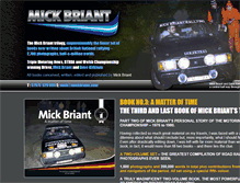 Tablet Screenshot of mickbriant.com
